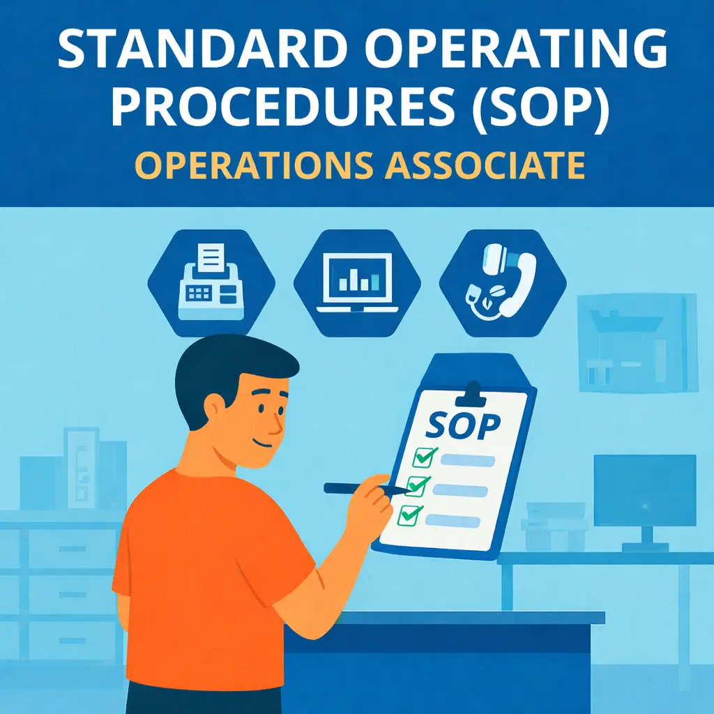 Standard Operating Procedures (SOP) Operations Associate